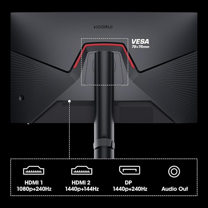 KOORUI 27"  27E3QK - Ecran PC KOORUI - Cybertek.fr - 5