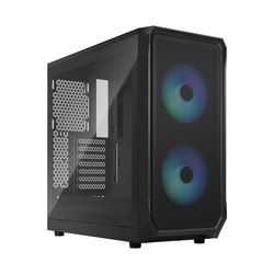 Boîtier PC Fractal Design Focus 2 RGB Black TG Clear Tint - MT/SansAlim/ATX Cybertek