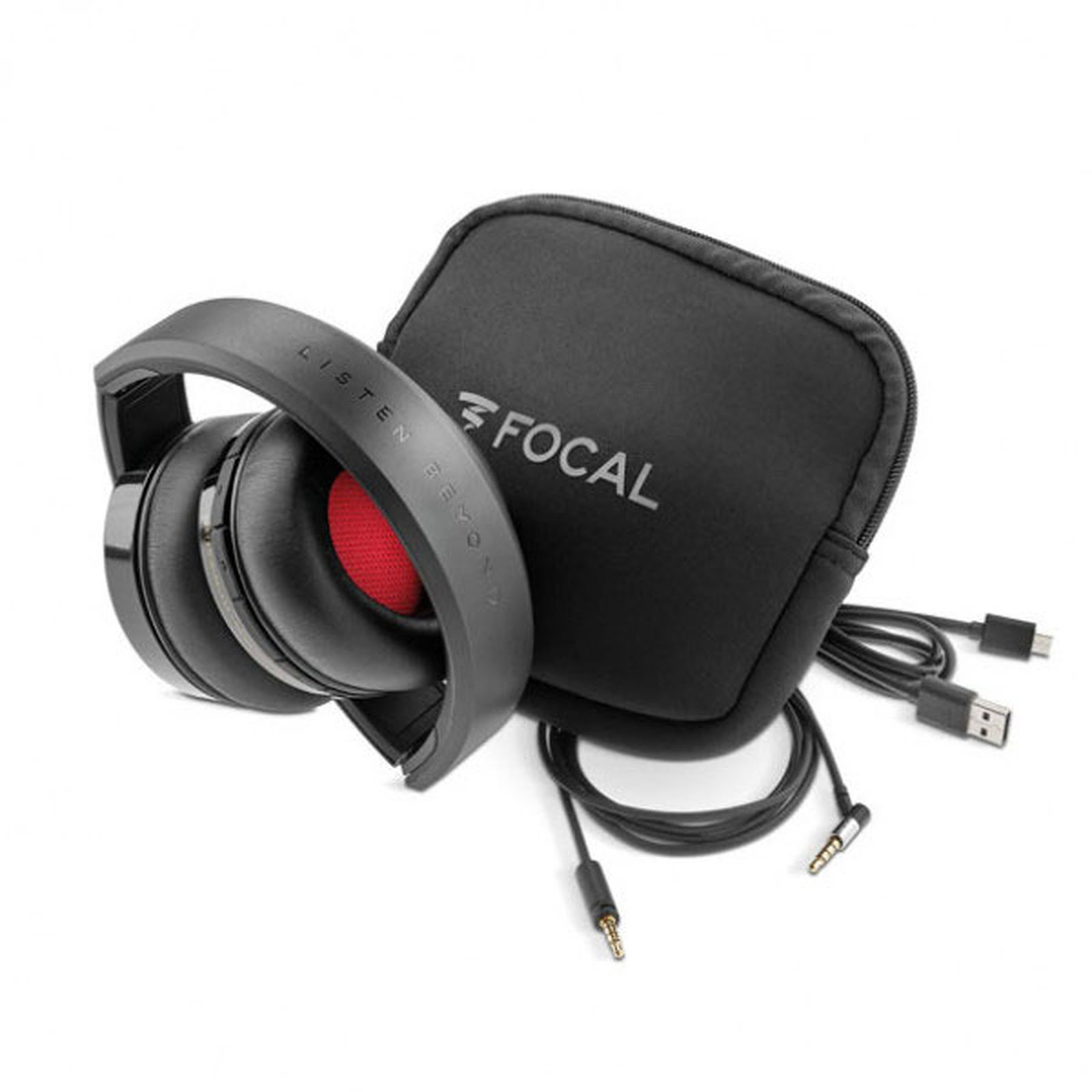 Focal Listen Wireless Noir Stereo Noir - Micro-casque - 1