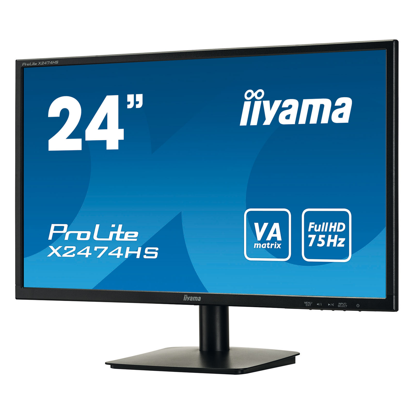 Iiyama 24"  X2474HS-B1 - Ecran PC Iiyama - Cybertek.fr - 3