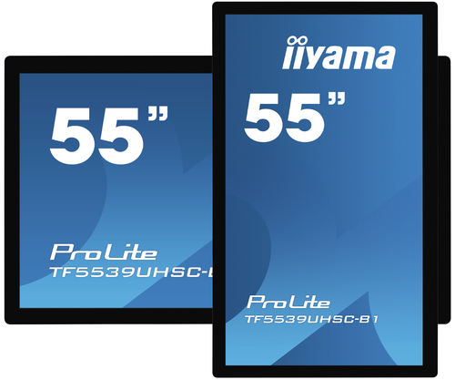 Iiyama TF5539UHSC-B1AG - 55" Tactile/IPS/3840x2160 (TF5539UHSC-B1AG ) - Achat / Vente Affichage collaboratif sur Cybertek.fr - 2