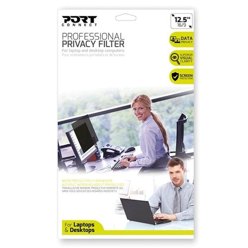 PORT Privacy Filter 2D 12.5inch 16/9 276x156 - Port - 0