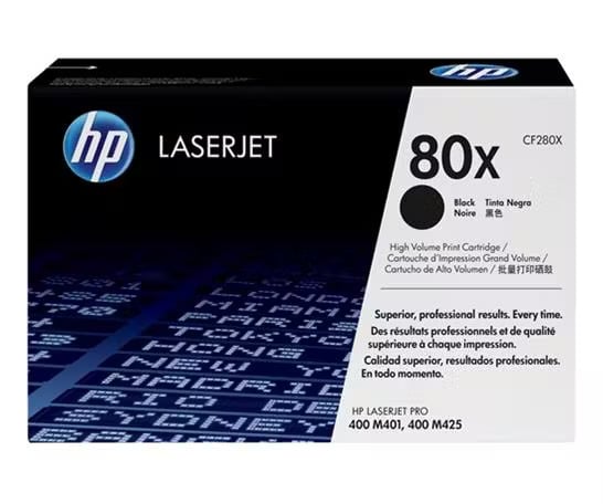 Toner Noir CF280X pour imprimante Laser Compatible HP - 0