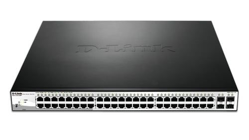 Switch D-Link 48 Ports PoE Gigabit + 4 Ports SFP DGS-1210-52MP/E - 1