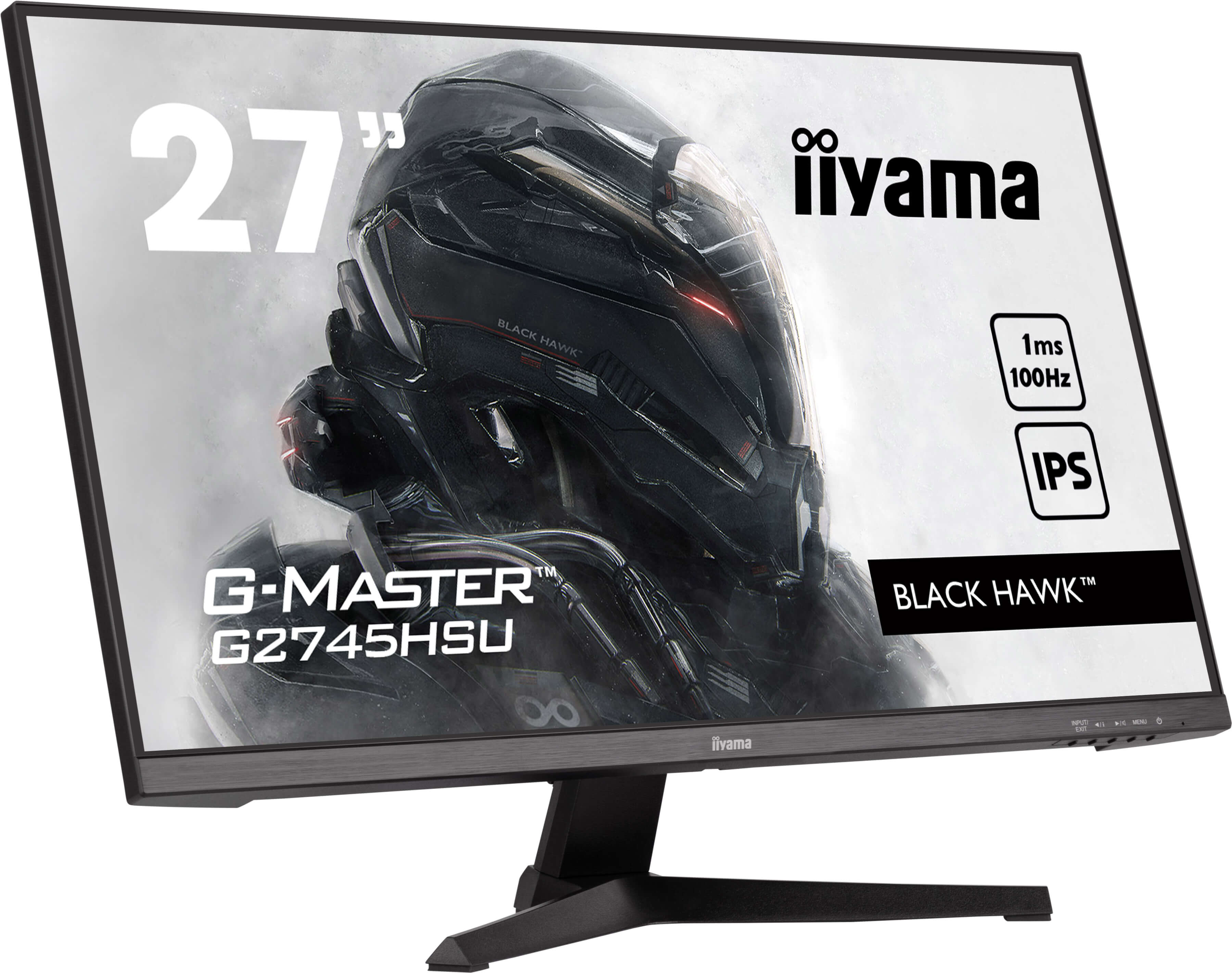 Iiyama 27"  G2745HSU-B2 - Ecran PC Iiyama - Cybertek.fr - 3