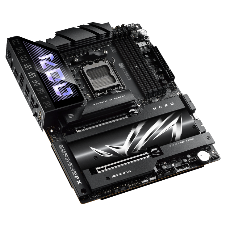 Asus ROG CROSSHAIR X870E HERO ATX  - Carte mère Asus - Cybertek.fr - 3