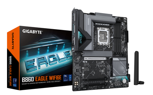 Gigabyte B860 EAGLE WIFI6E ATX  - Carte mère Gigabyte - 0