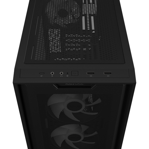 Asus A21 PLUS TG ARGB Noir Noir - Boîtier PC Asus - Cybertek.fr - 6