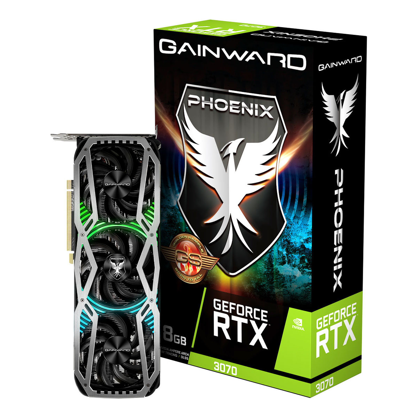 Gainward RTX 3070 Phoenix GS 8G LHR  - Carte graphique Gainward - 0