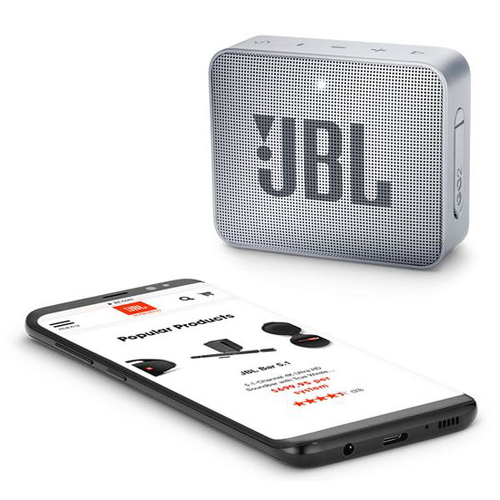 JBL 1HP GO 2 Grey - Enceinte PC JBL - Cybertek.fr - 1