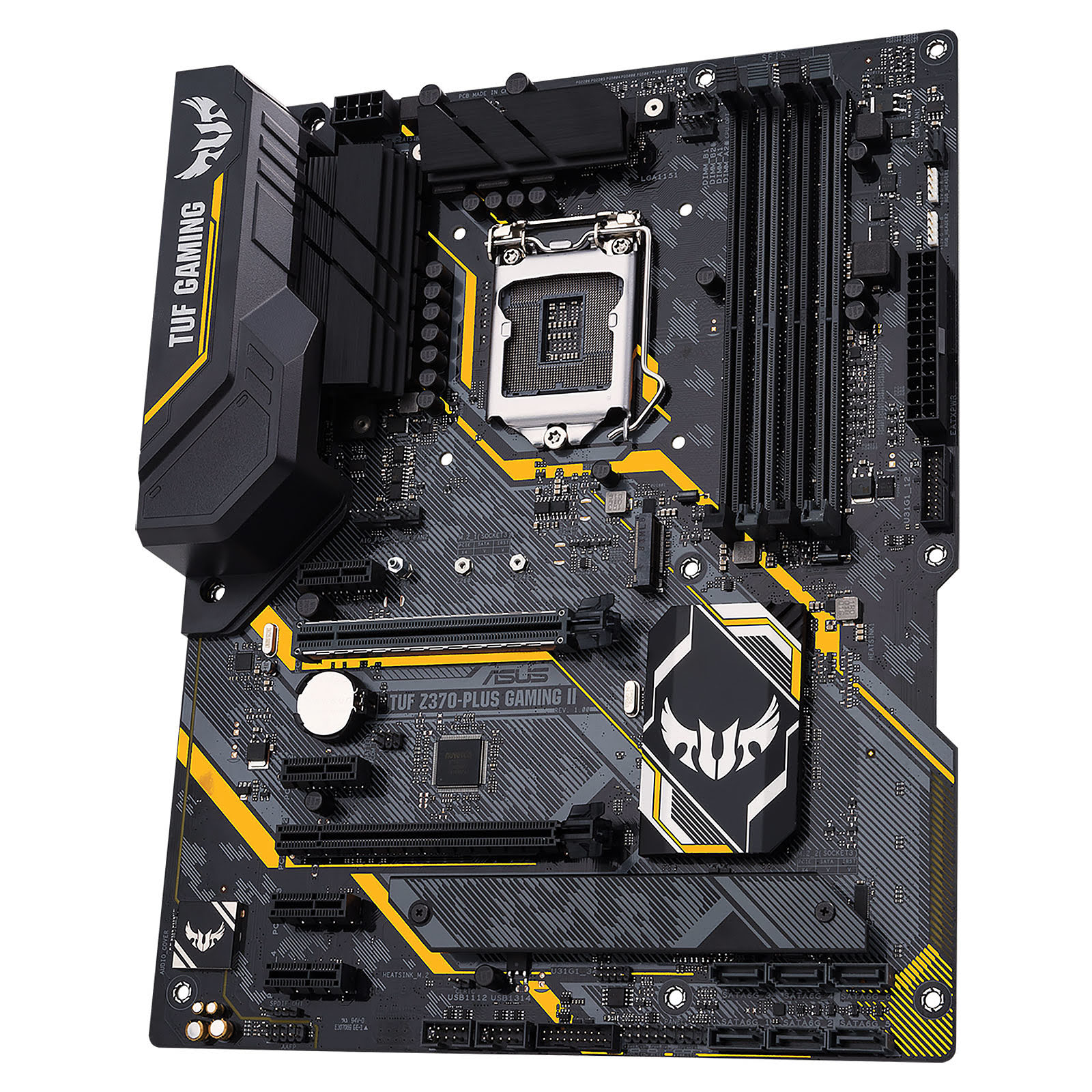 Asus Tuf Z370 Plus Gaming Ii 90mb1000 M0eay0 Achat Vente Carte Mère Sur Cybertekfr 4892