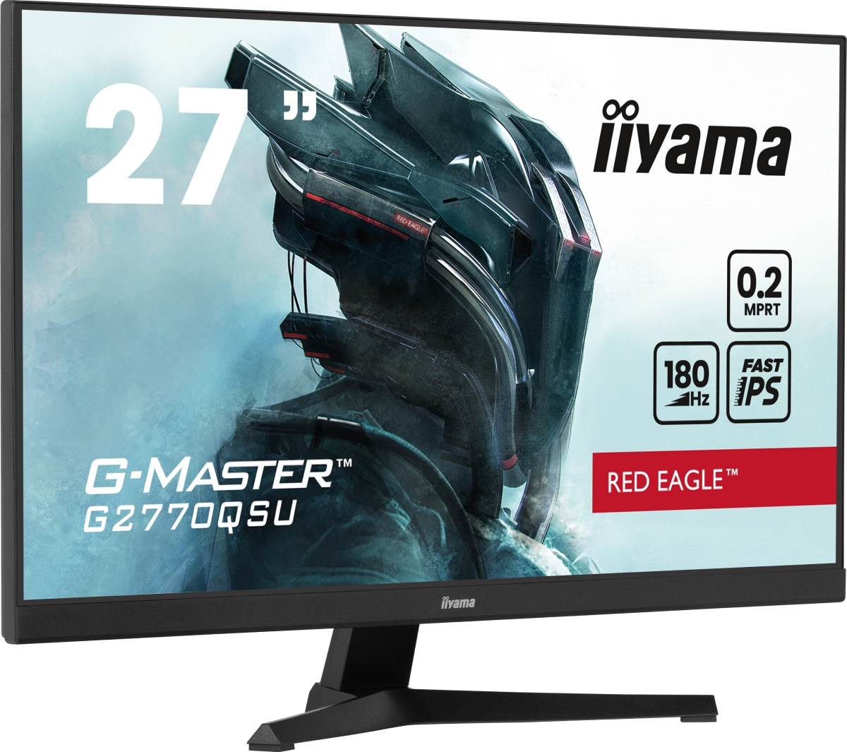 Iiyama 27"  G2770QSU-B6 - Ecran PC Iiyama - Cybertek.fr - 1