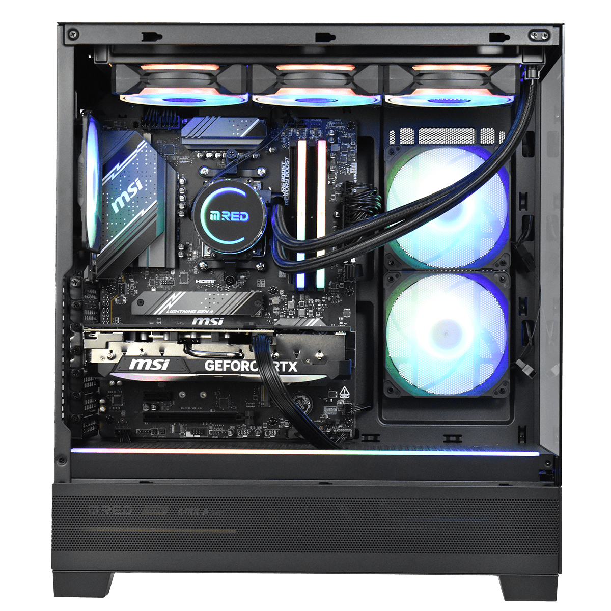 Cybertek XTOWER - 7800X3D/RTX4070TiS/32Go/1To - Achat / Vente PC Fixe sur Cybertek.fr - 1