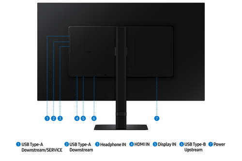 Samsung 32"  LS32D600EAUXEN - Ecran PC Samsung - Cybertek.fr - 7