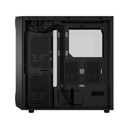 Fractal Design Focus 2 Black TG Clear Tint Noir - Boîtier PC - 4