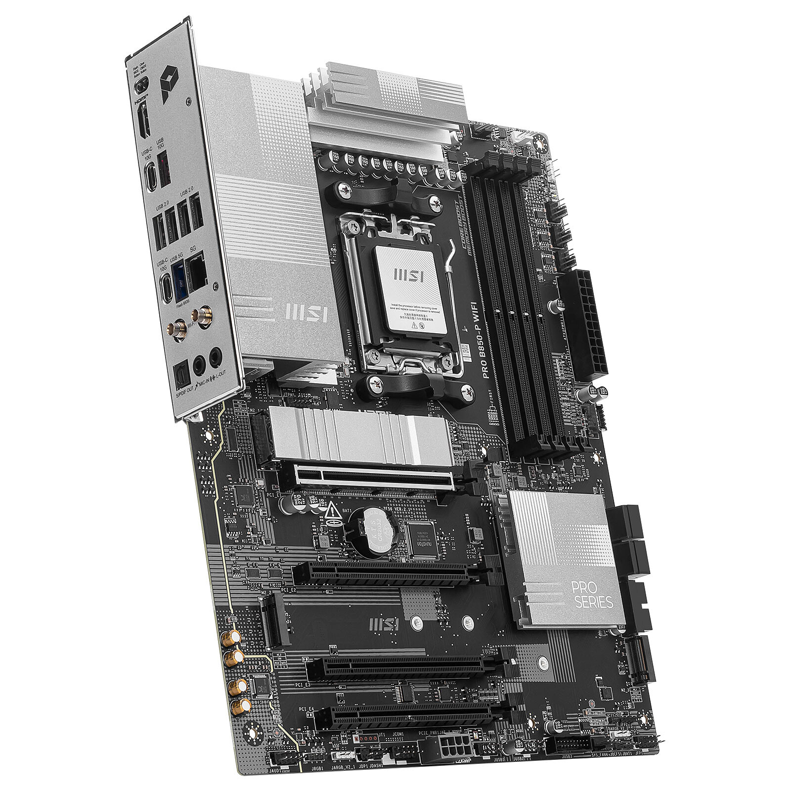 MSI PRO B850-P WIFI ATX  - Carte mère MSI - Cybertek.fr - 1