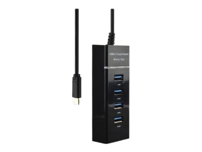 MCL Samar USB-C 4 ports USB 3.0 - Hub MCL Samar - Cybertek.fr - 0