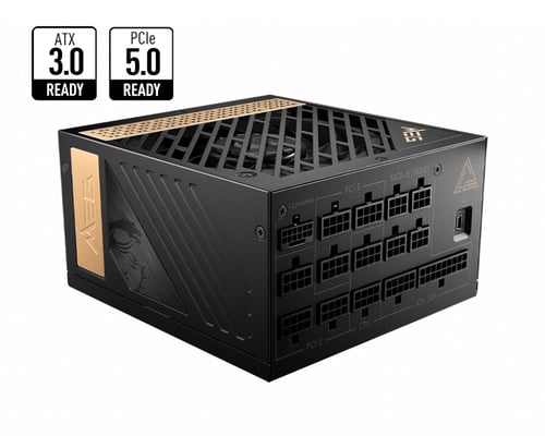 MSI 1300W Platinum (MEG Ai1300P PCIE5) - Alimentation MSI - 1