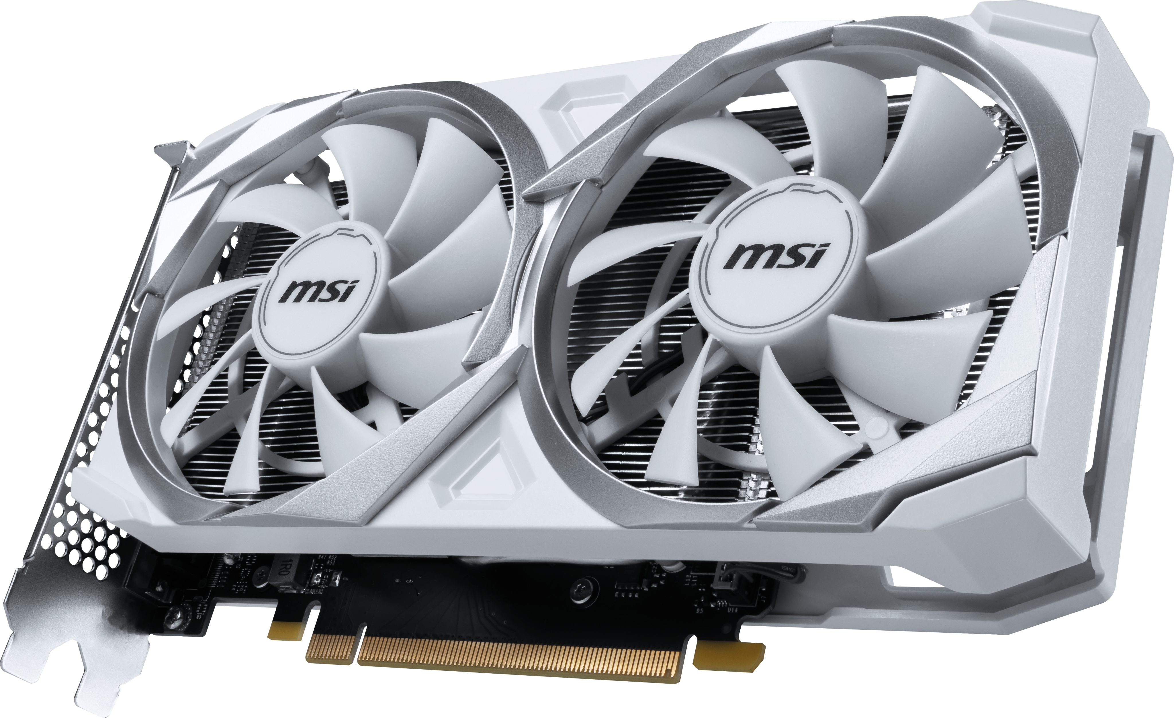 MSI GeForce RTX 3050 VENTUS 2X XS WHITE 8G OC - Carte graphique - 2