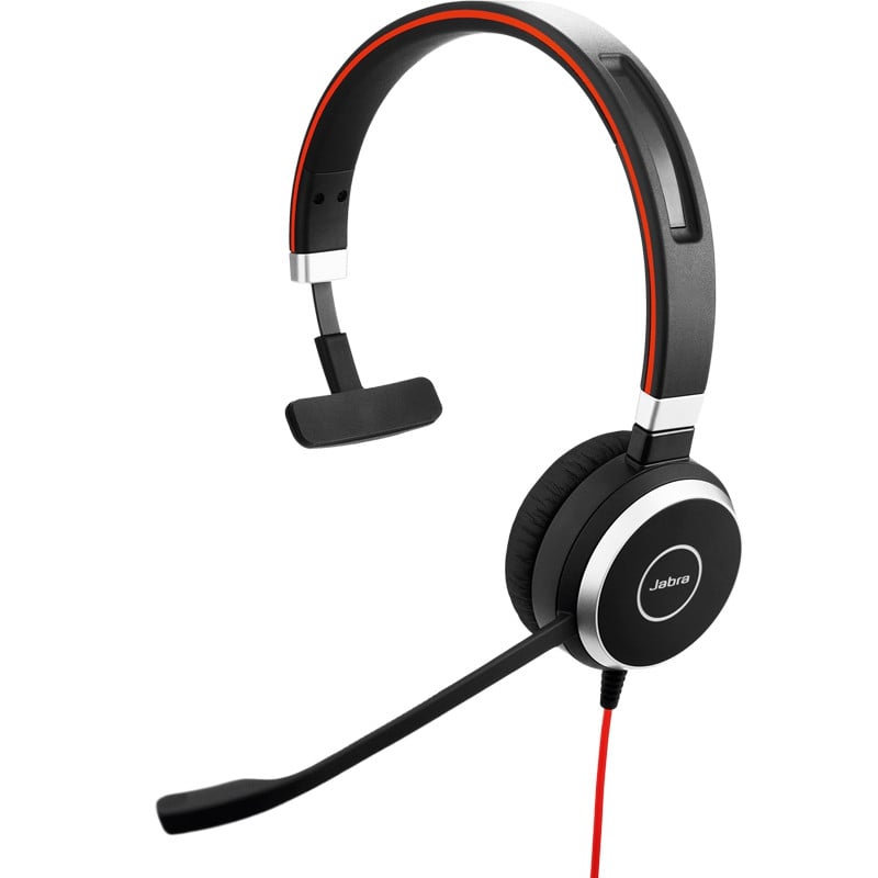 Jabra Evolve 40 MS Mono Mono Noir - Micro-casque - Cybertek.fr - 0