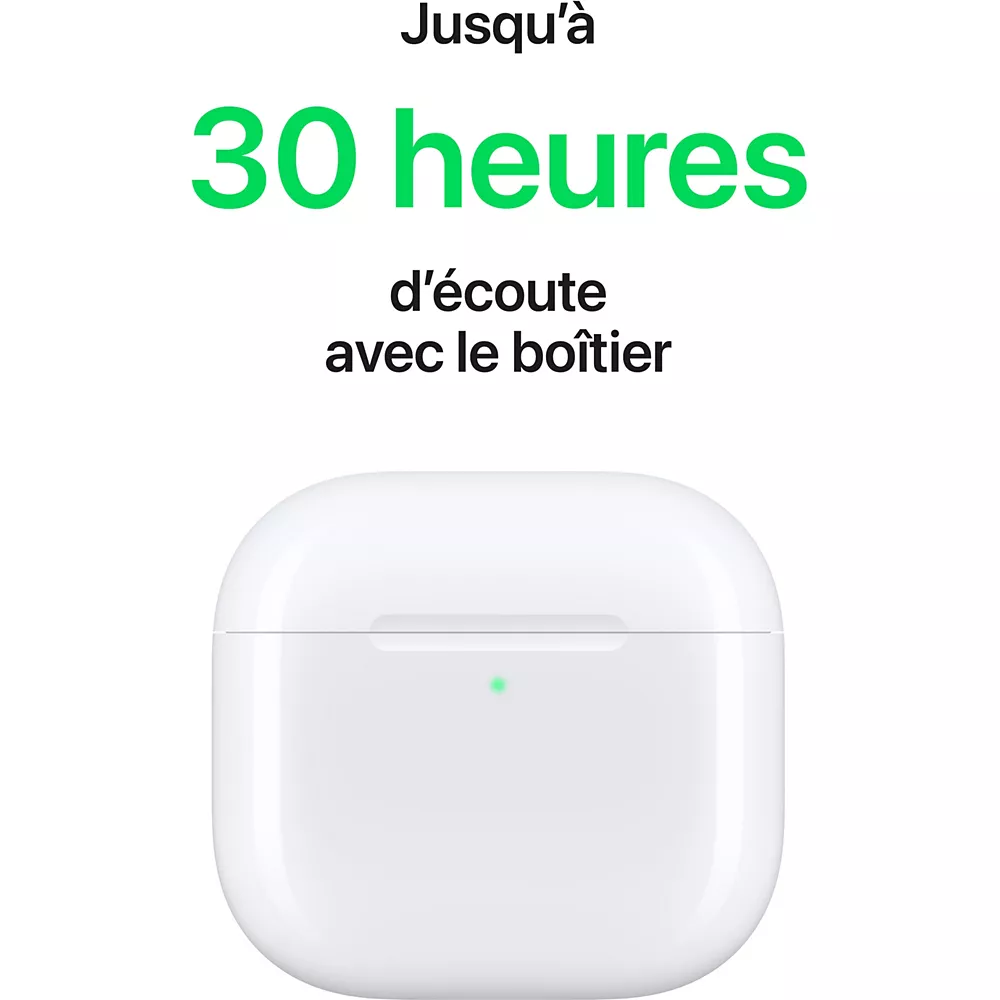 Ecouteur AirPods 4 - Accessoire téléphonie Apple - Cybertek.fr - 5