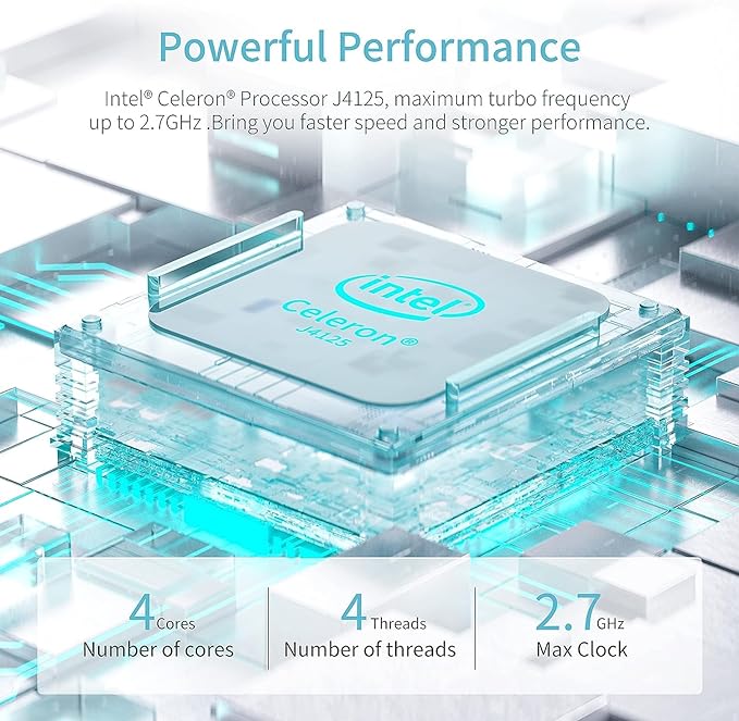 MINIS FORUM J4125 - Barebone et Mini-PC MINIS FORUM - Cybertek.fr - 5