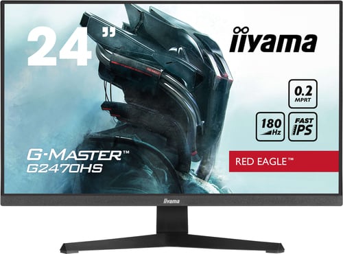 Iiyama 24"  G2470HS-B1 - Ecran PC Iiyama - Cybertek.fr - 0