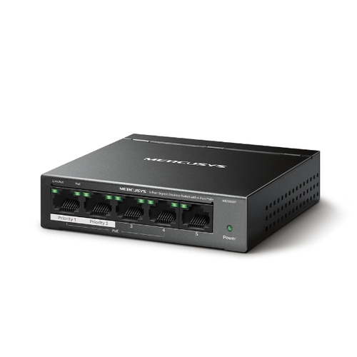 Switch Mercusys 5-Port Gigabit MS105GP - Cybertek.fr - 0