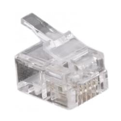 No Name Connecteur RJ11 4/6 brins (sachet de 10) #