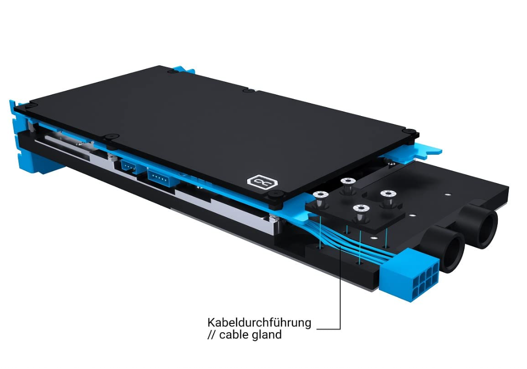 Alphacool GPX-N Quadro RTX A6000 - Avec BackPlate - Watercooling - 2