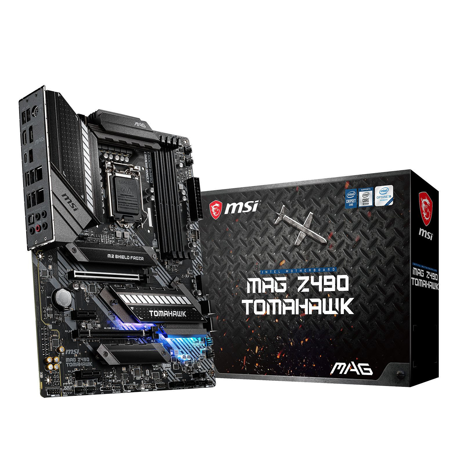 MSI MAG Z490 TOMAHAWK ATX  - Carte mère MSI - Cybertek.fr - 0